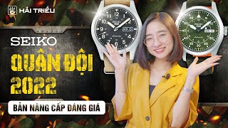 SEIKO 5 Quân Đội 2022 : Bản nâng cấp đáng giá | SEIKO SRPG41K1 | SRPG35K1 | SRPH31