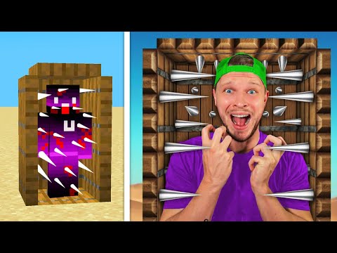 Minecraft, mais j'obtiens n'importe quel HACK effrayant que je construis ! (LEGO MINECRAFT)