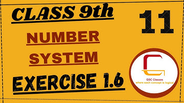 #11 Number System | Exercise 1.6 | Laws of Exponents NCERT