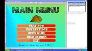 Tower of Hanoi Game (Project) - Ready to Program Java screenshot 4