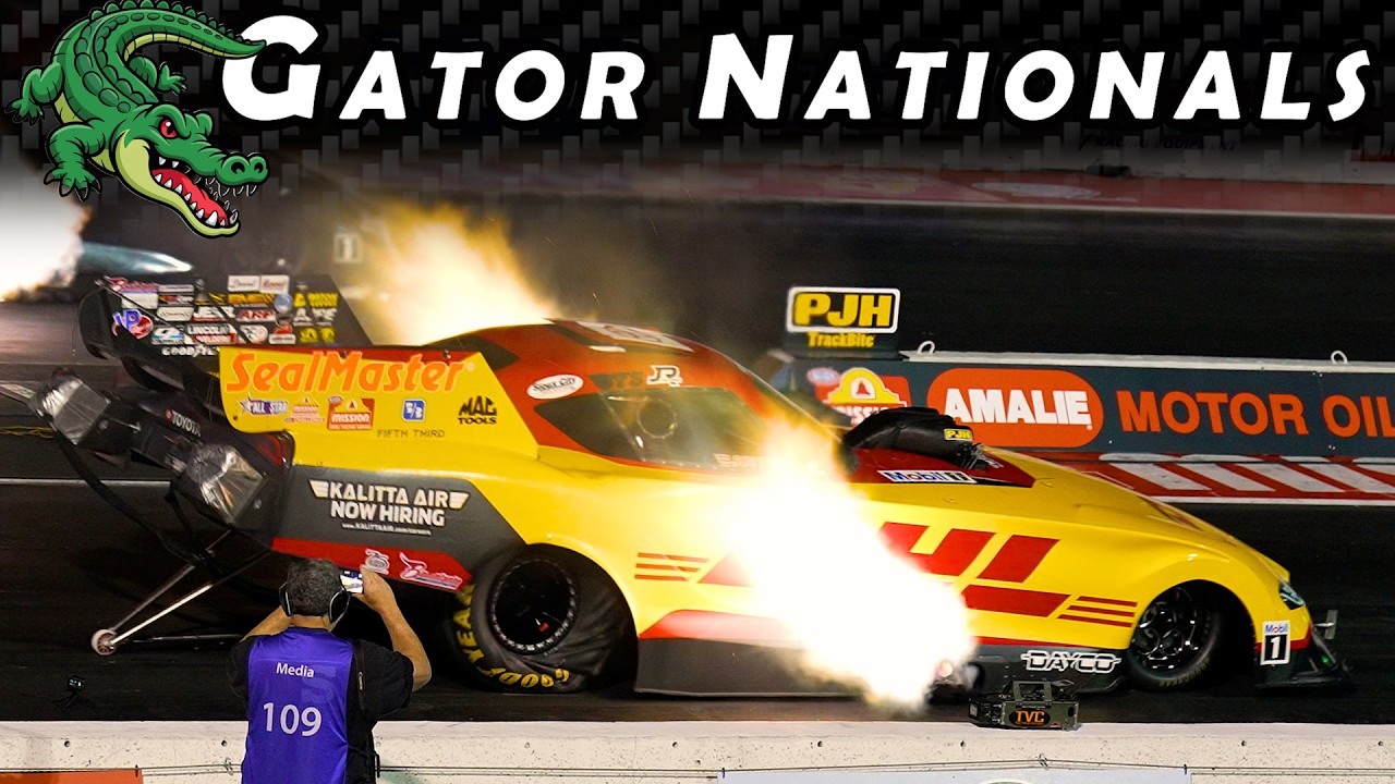 Gatornationals Top Fuel and Funny Car NHRA 2026 #dragracing#nhra
