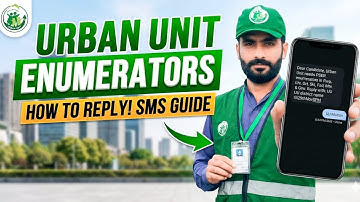 Urban Unit SMS Update | PSER Enumerator Jobs in Lahore Multan Rwp & More