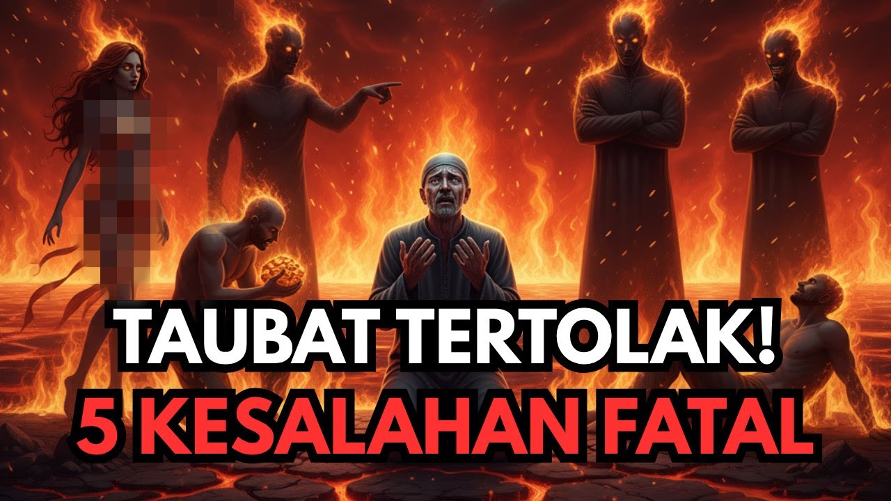 Jangan Remehkan! Inilah 5 Kesalahan Taubat yang Tidak Diterima Allah|taubat tidak diterima Allah