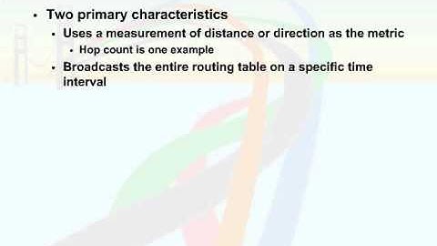 246   21  Dynamic Routing   03  Distance Vector