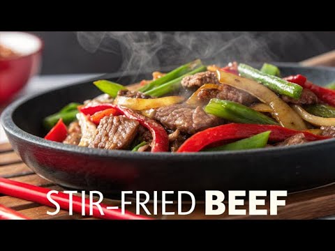 Cook With Me: Stir-Fry Spicy Beef with Bamboo Shoots! — Fiery, Tender, and Packed with Bold Flavors!