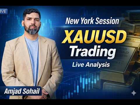 LIVE Gold (XAUUSD) Trading – Key Levels & Breakout Setup | New York Session