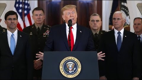 Donald Trump: Election campaign military