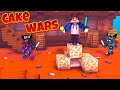 Я  СЪЕЛ ВСЕХ ИГРОКОВ! CAKE WARS MINECRAFT