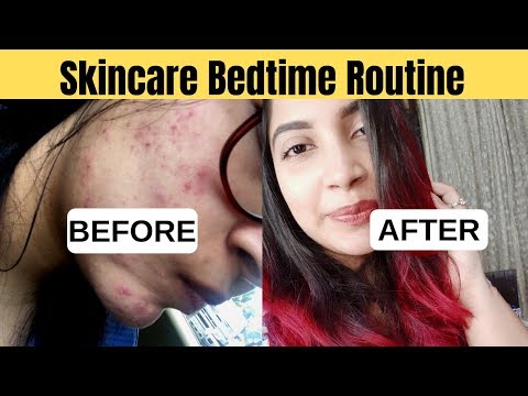 Skincare Bedtime Routine | How I cleared up my ACNE ? & got back the GLOW?!