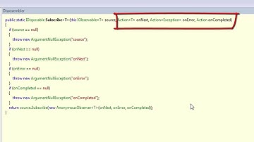4) Rx.NET: Using subscription lambdas