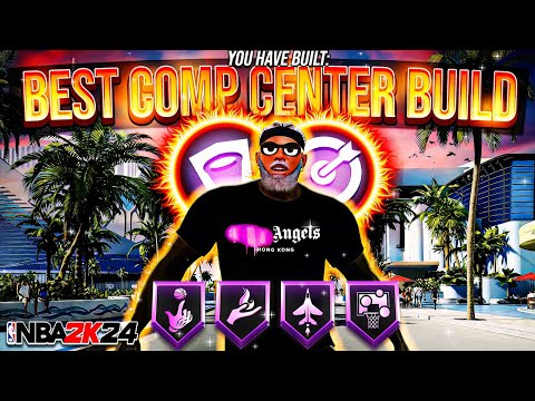 NEW #1 BEST COMP CENTER BUILD IS GAMEBREAKING ON NBA 2K24! BEST SHOOTING CENTER BUILD 2K24!