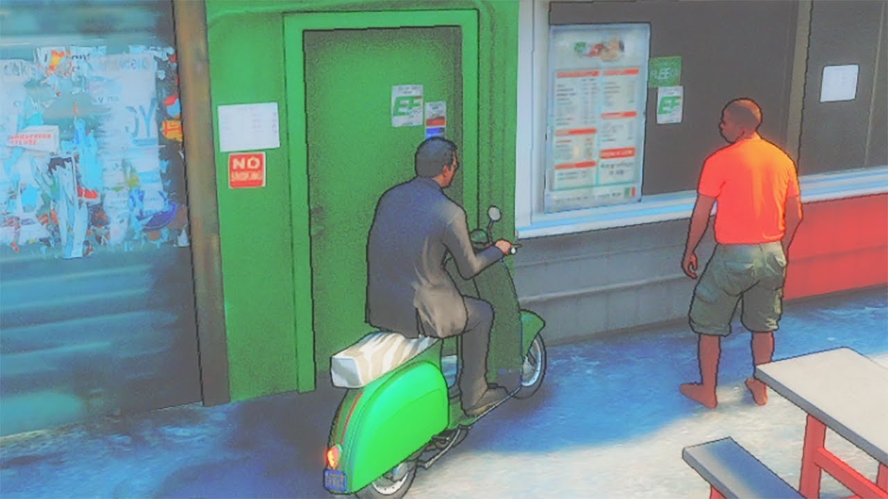 GTA 5 Pizza Delivery Mission Mod YouTube 