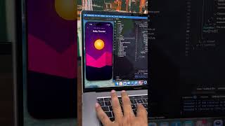 Coding a Sunset Login Screen in Flutter 🌅 UI Time-Lapse #shorts