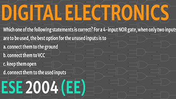 4 input NOR gate || ESE 2004 EE