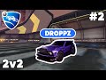 Droppz ranked 2v2 pro replay 2  rocket league replays