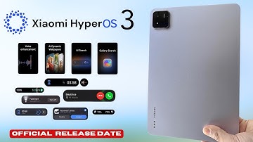 Xiaomi Pad 7 Hyper OS 3 Android 16 Official Update