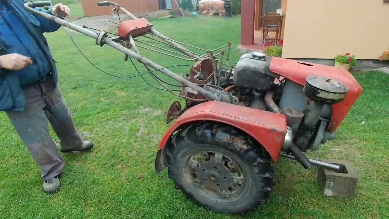 Tj - 6,5 Agrostroj | půdní fréza