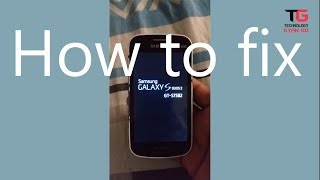 How To Fix  Samsung Mobile Hang On Logo Start Screen 2019 ||