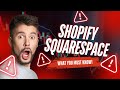 Shopify vs Squarespace: The Best eCommerce Platform in 2025