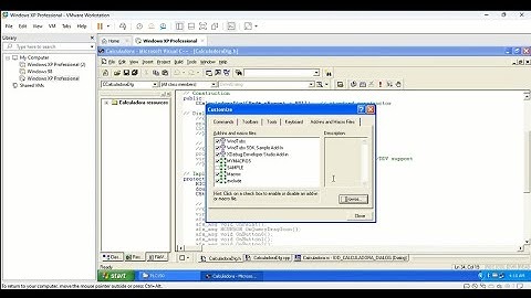 Visual C++ 6.0 (Plugins)