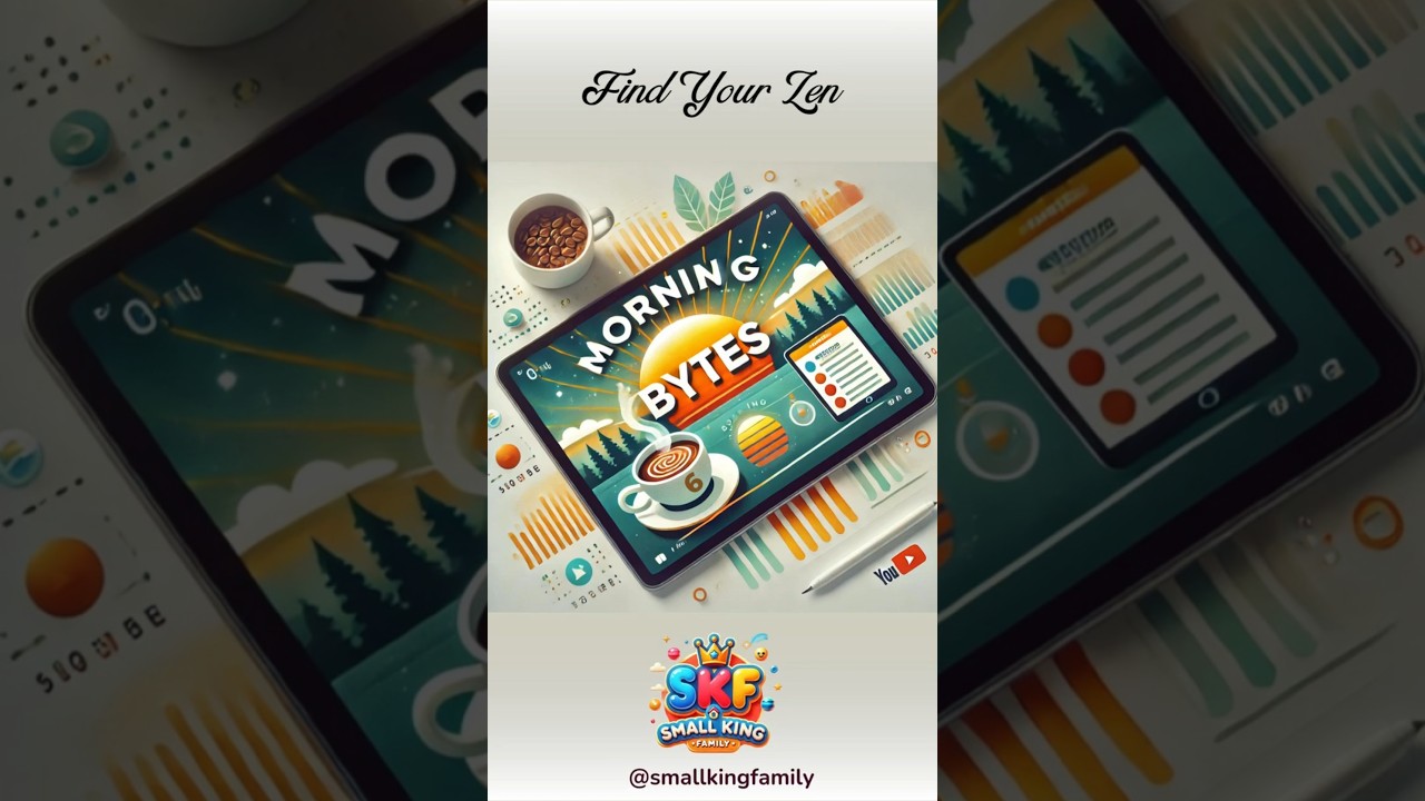 Morning Bytes | 6 | Simple 5-Minute Meditation for Beginners | Relax and Recharge