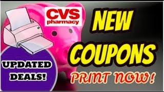COUPON UPDATES:  NEW PRINTABLE COUPONS AND SAVINGSTAR OFFERS!!!