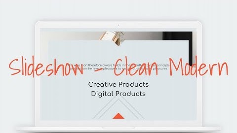 Slideshow - Clean Modern After Effects Templates