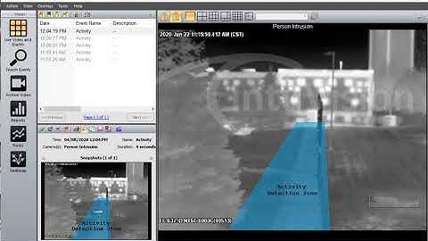 intuVision VA Thermal Fence Line Intrusion Detection