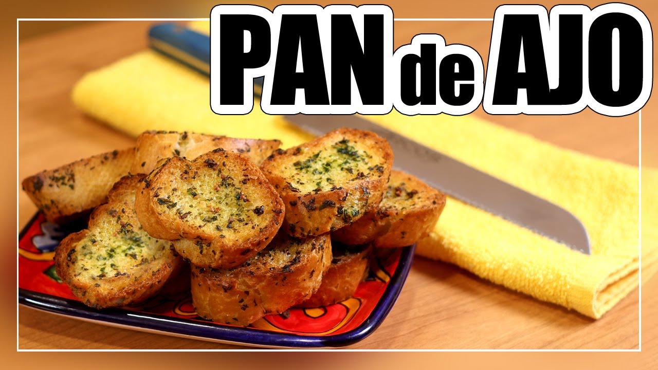 🥖 El mejor PAN DE AJO | Receta FÁCIL y RÁPIDA