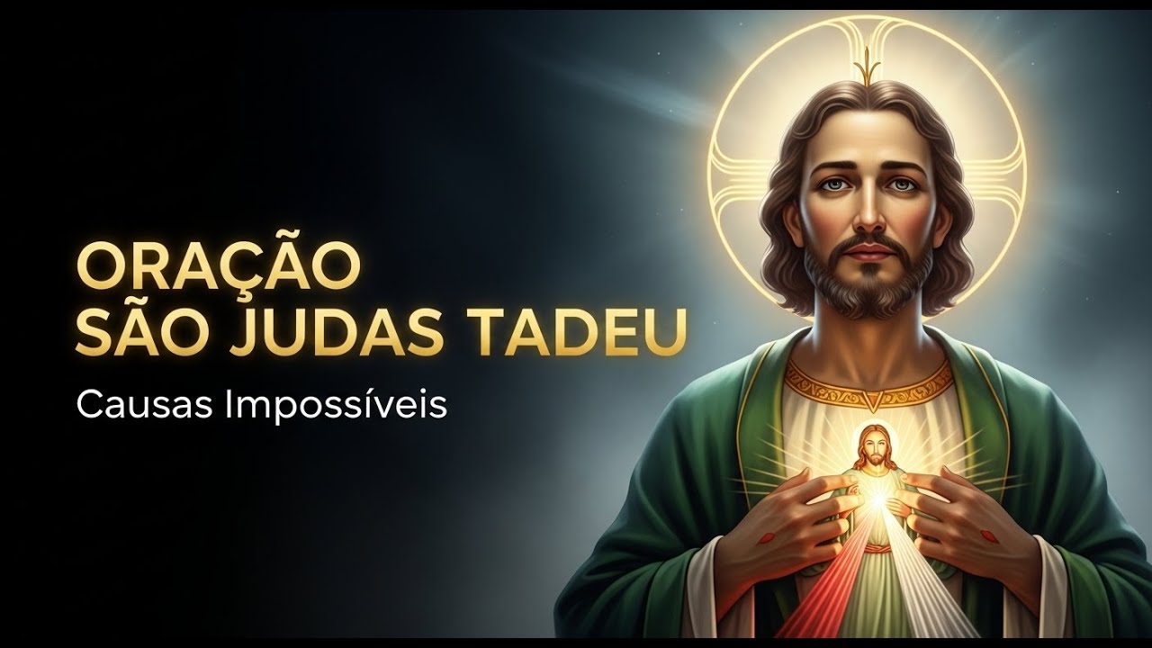 Oração Urgente a São Judas Tadeu - Um Milagre Impossível [Deus te Encontrou] Fé
