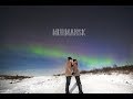 Northern lights hunting in Murmansk, Russia, November 2017