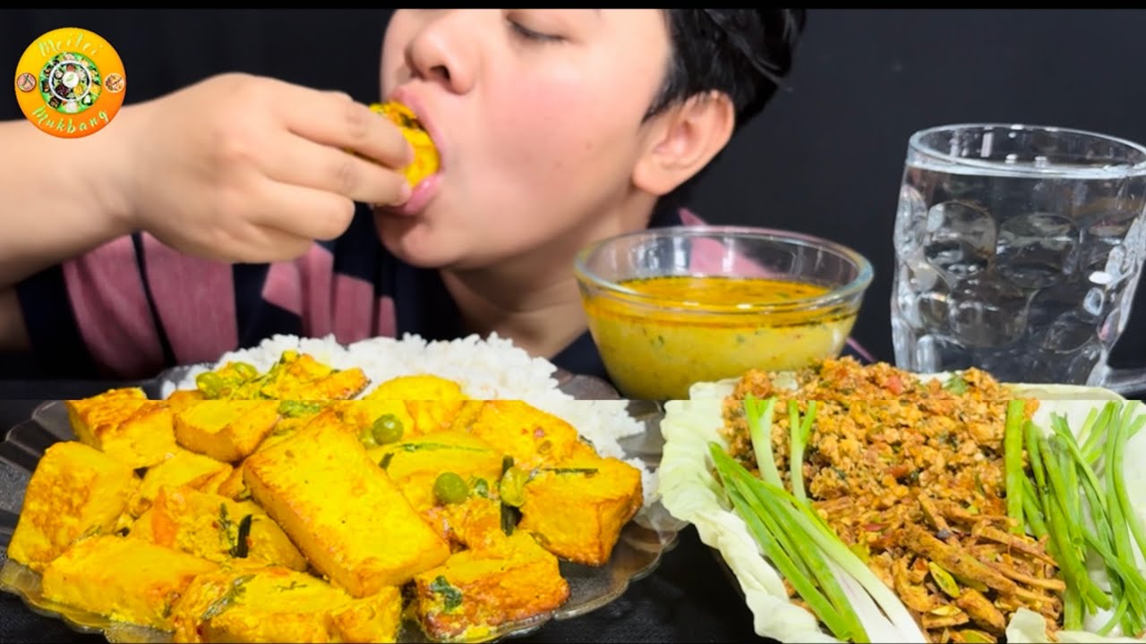 Manipuri Style Paneer Curry with Yongchak Singju | recipe | MANIPUR MUKBANG ||