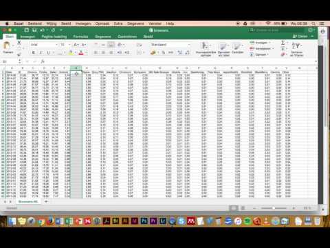 Video: Een Kolom Invoegen In Excel