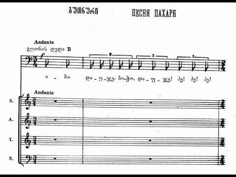 N.Sulkhanishvili - გუთნური/Gutnuri