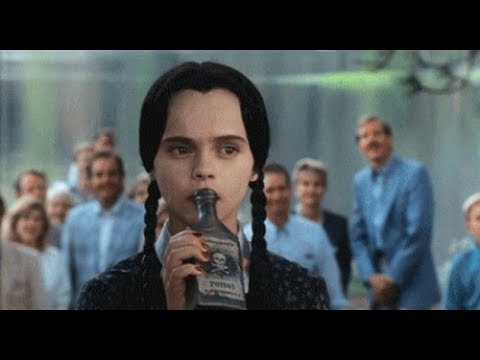 Wednesday Addams being a mood for 7 minutes straight.