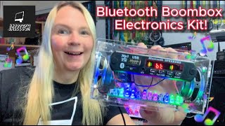 I Built A Bluetooth Boombox Speaker Kit from Amazon!