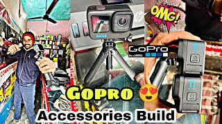 My New GoPro Hero 11 Accessories Build | First Time Use GoPro 11 | Two GoPro Hero 11 Black 🔥