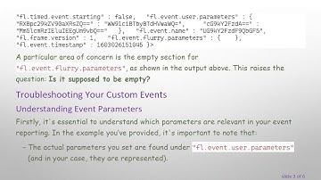 Understanding Why Your Flurry Custom Events Might Not Be Showing Up