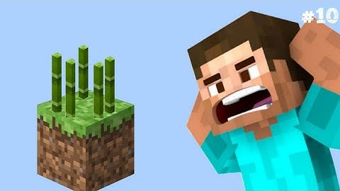 Making Bambo Fram in Crafting and Building One Block #10 #craftingandbuilding #crafting #gaming