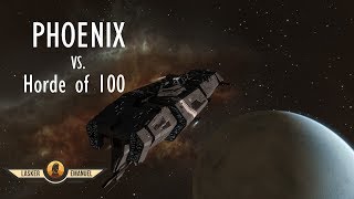 EVE Solo PvP: Phoenix vs Horde of over 100