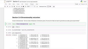 Dimensionality Reduction | Data Mining With Python