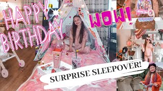 SURPRISE 9th BIRTHDAY SLEEPOVER! | OPENING PRESENTS | LOCKDOWN BIRTHDAY! HAPPY 9th BIRTHDAY LAYLA!