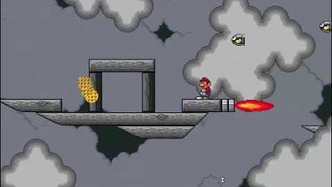 SMBX Custom Level - Storming Airships by HVMetal