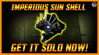 Destiny 2 -  How to Get The Imperious Sun Shell Solo! Complete The Vow Of The Disciple Lore Too!