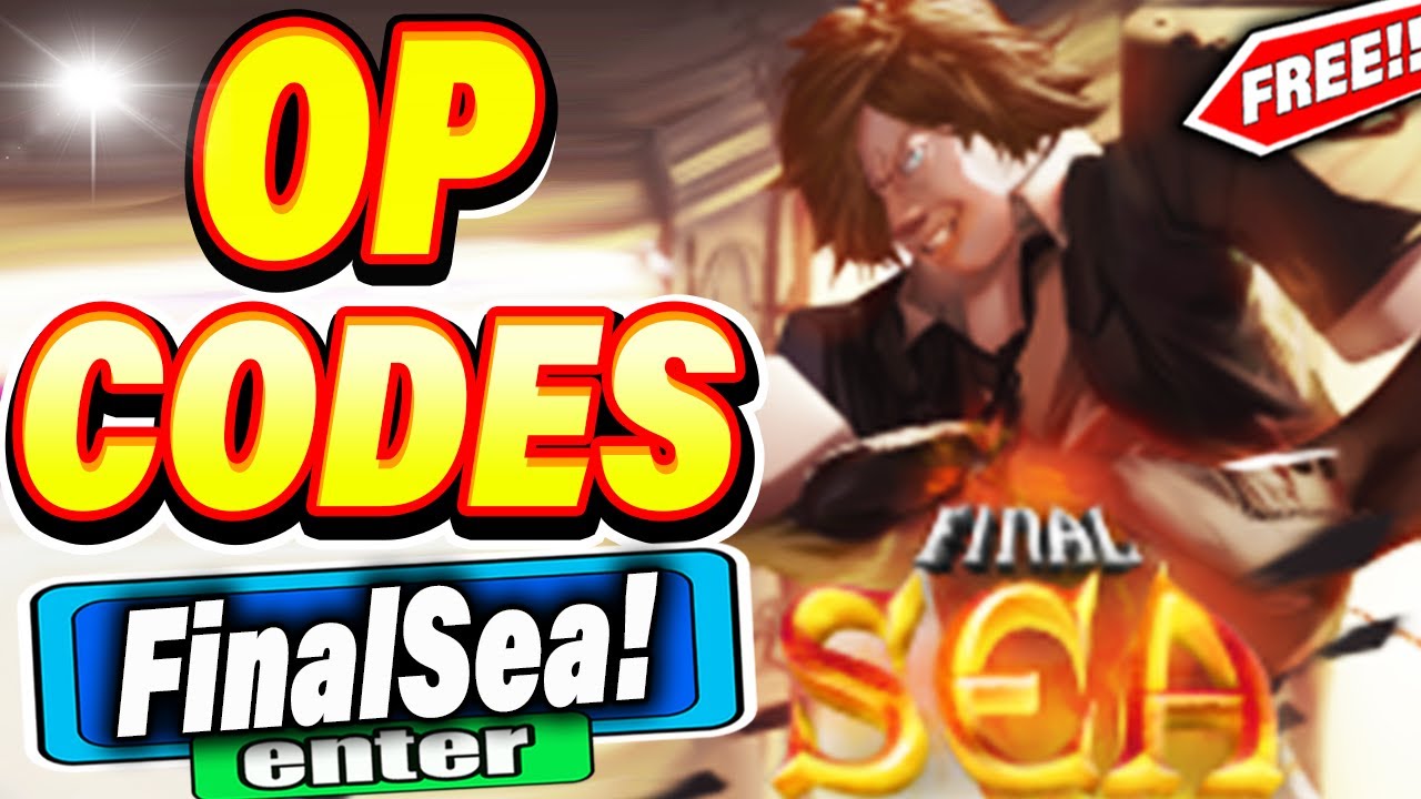 Final Sea Codes - Roblox 