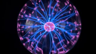 Plasma Ball (Black Background) Free Clips