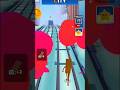 Subway runner playing ice  gameplay#Subway surfers #shorts