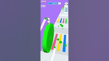 MAX LEVEL Layers Roll - All Levels Gameplay Android,ios shorts # 52