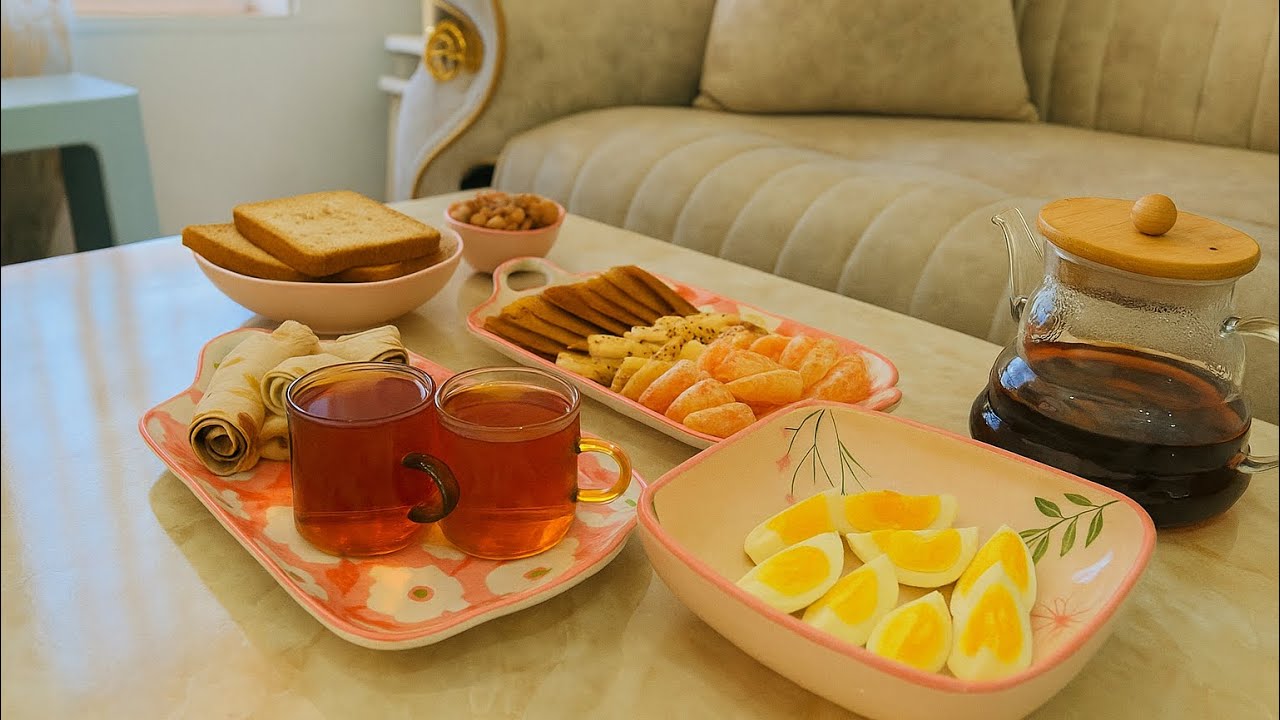 Having breakfast with family My recent daily routine 😍🕰️✨ Pancake