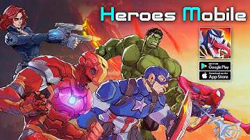 Heroes Mobile - Official Launch Gameplay (Android/IOS)